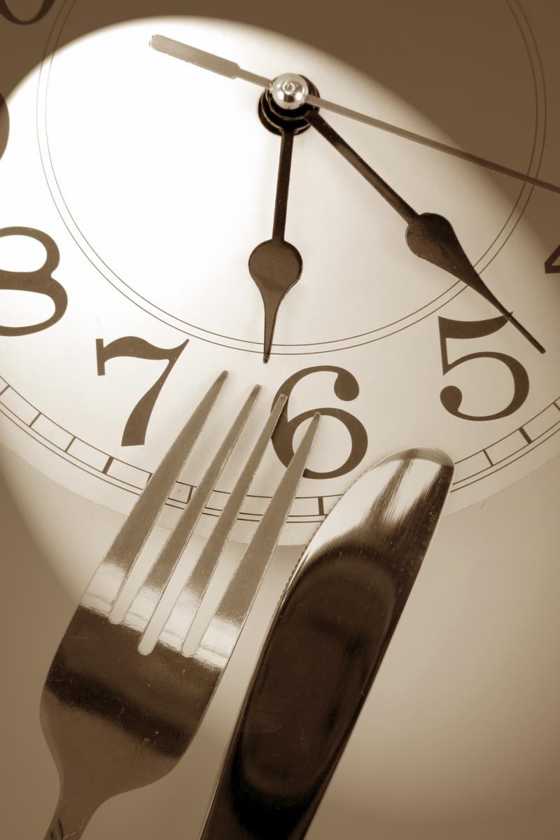 timing of meals (Image: Thinkstock)